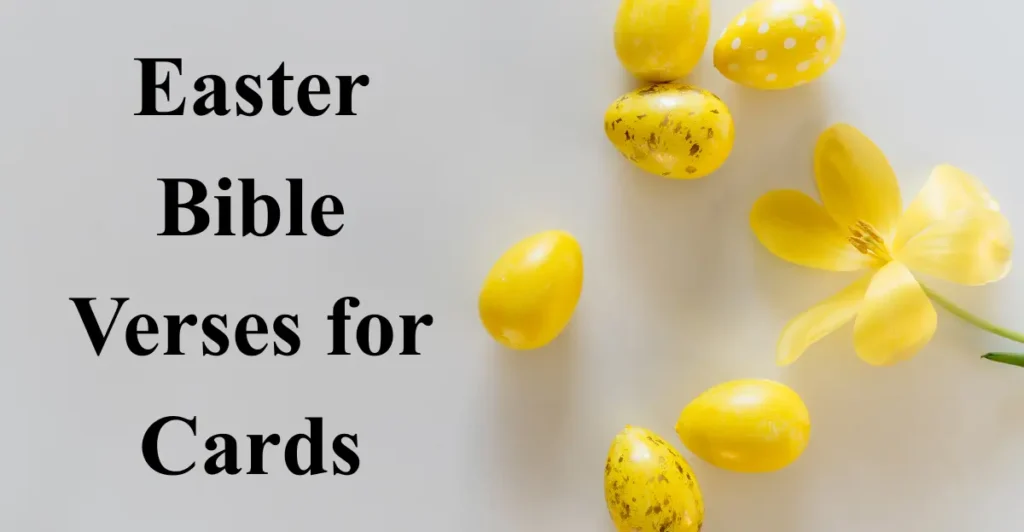 Easter Bible Verses for Cards