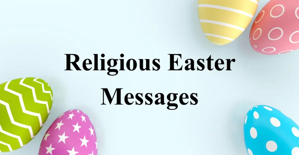 Religious Easter Messages