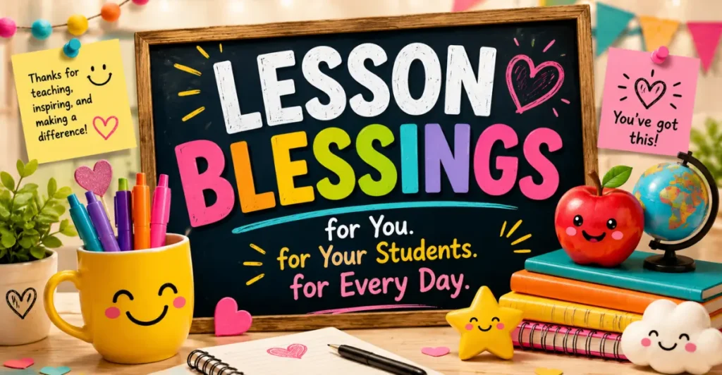 Funny & Creative Lesson Blessings