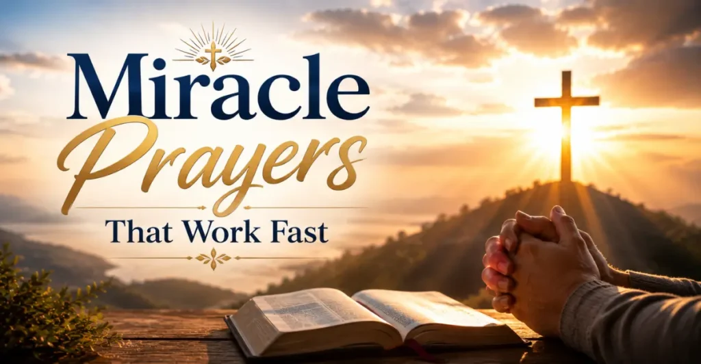 Miracle Prayers That Work Fast