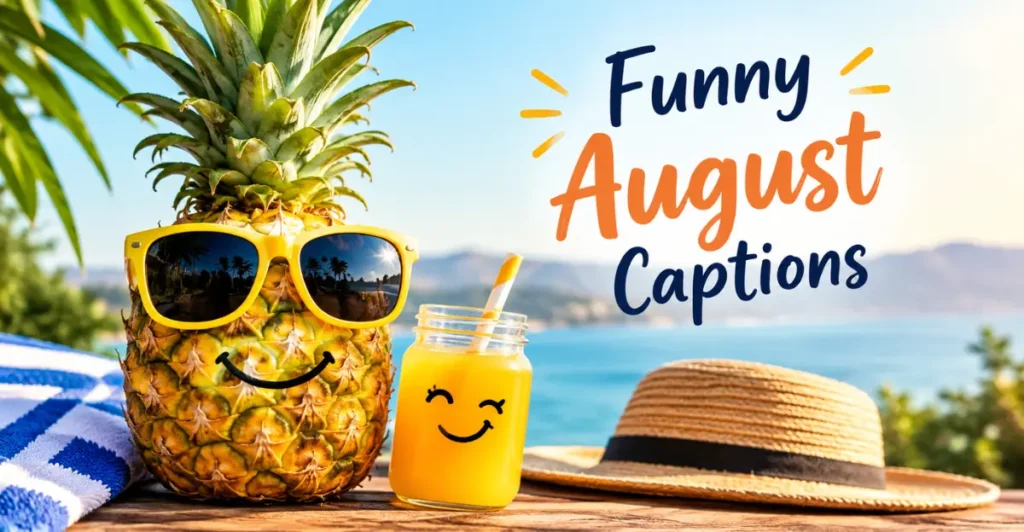 Funny August Captions