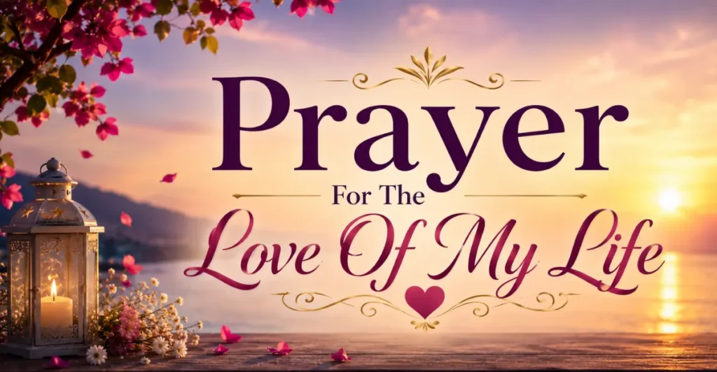 Prayers For The Love Of My Life