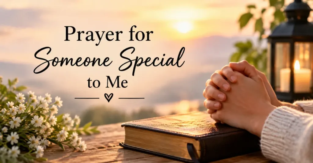 Prayer for Someone Special to Me