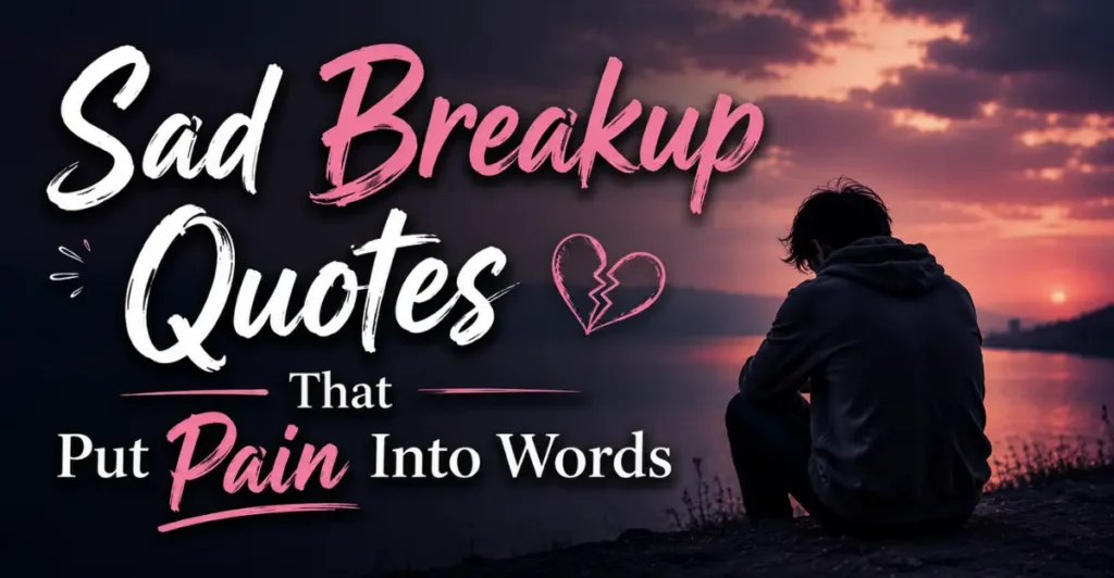 Sad Breakup Quotes That Put Pain Into Words