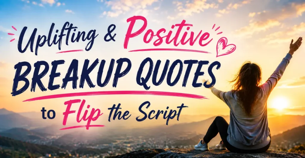 Uplifting & Positive Breakup Quotes to Flip the Script 