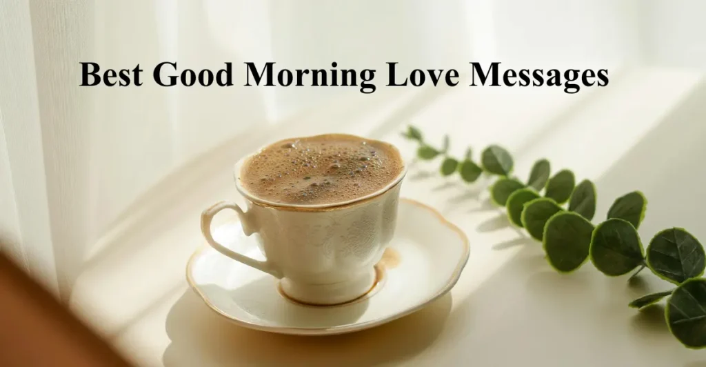 Best Good Morning Love Messages