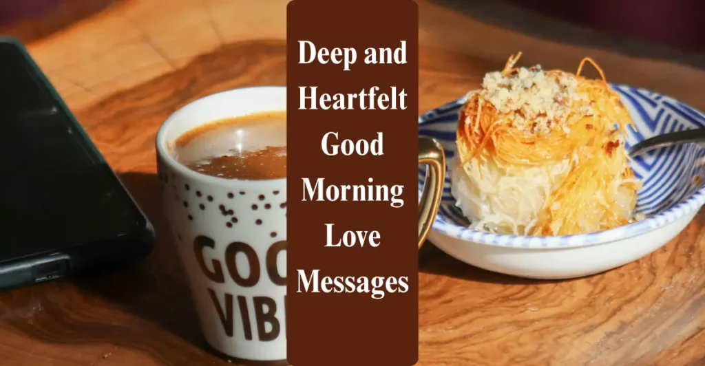 Deep and Heartfelt Good Morning Love Messages