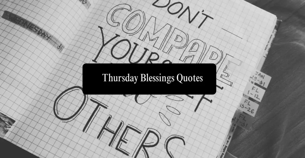 Thursday Blessings Quotes