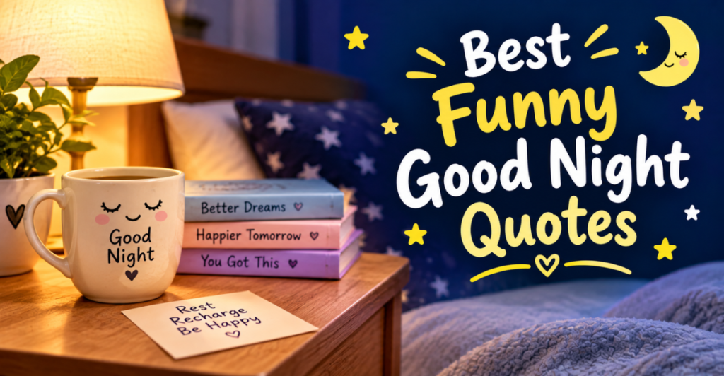  Best Funny Good Night Quotes